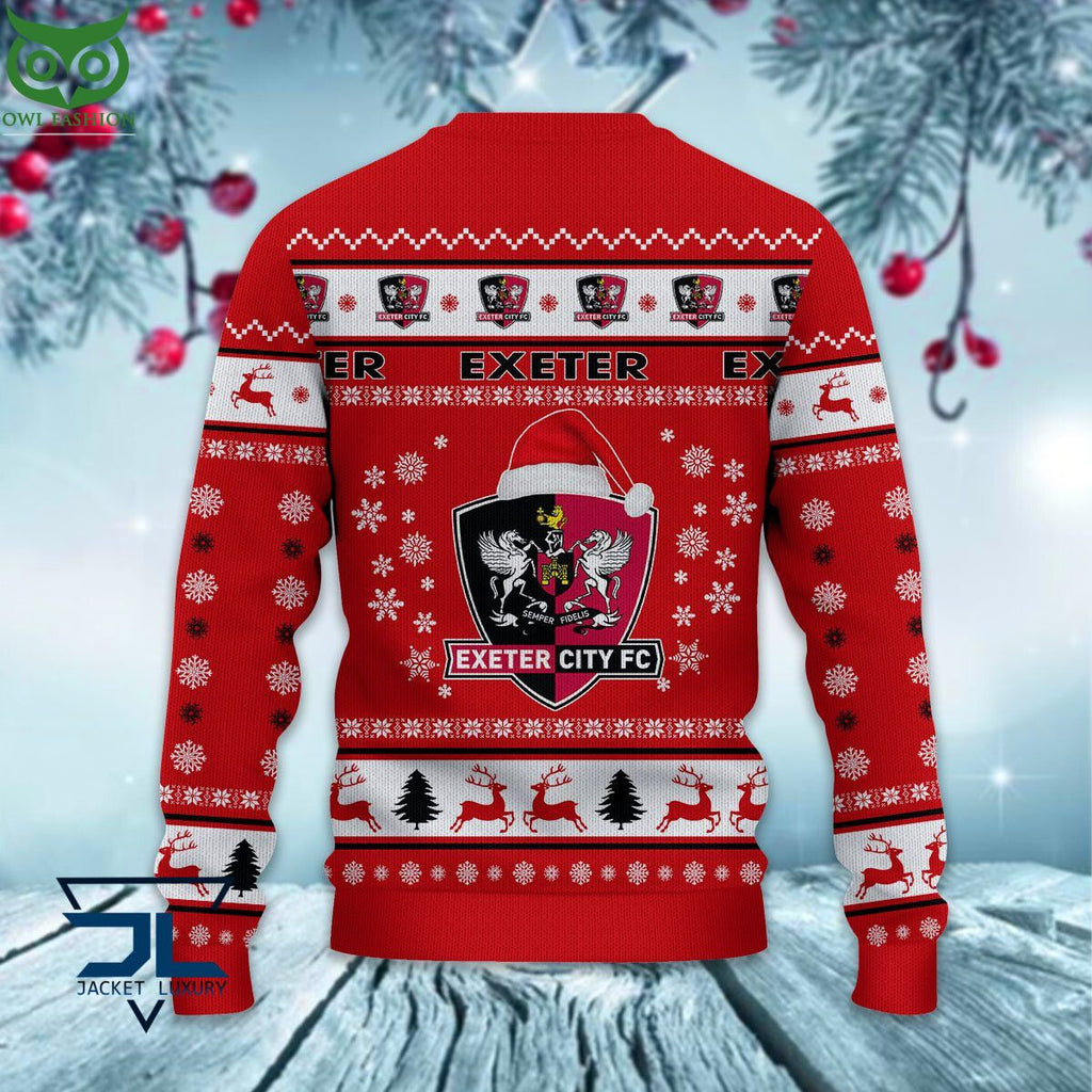 Exeter City EPL League Cup Ugly Sweater
