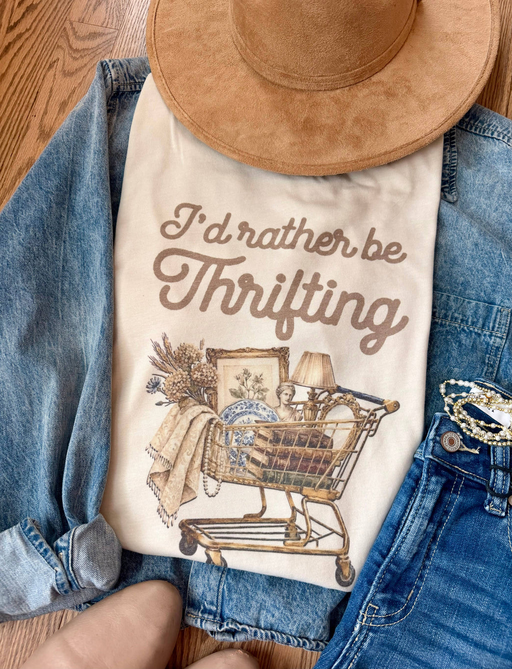 I'd Rather Be Thrifting Graphic Tee