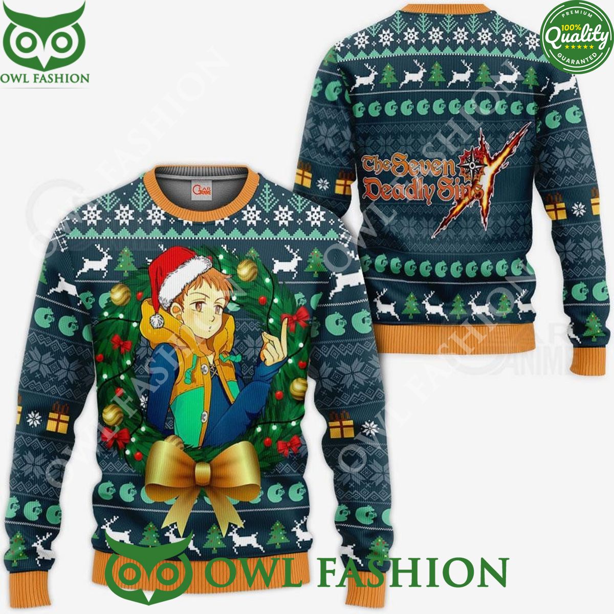 Fairy King Ugly Christmas Sweater Jumper Xmas Gift