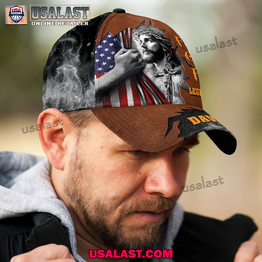 Faith Over Fear Legend Since 1980 Classic Cap Hat