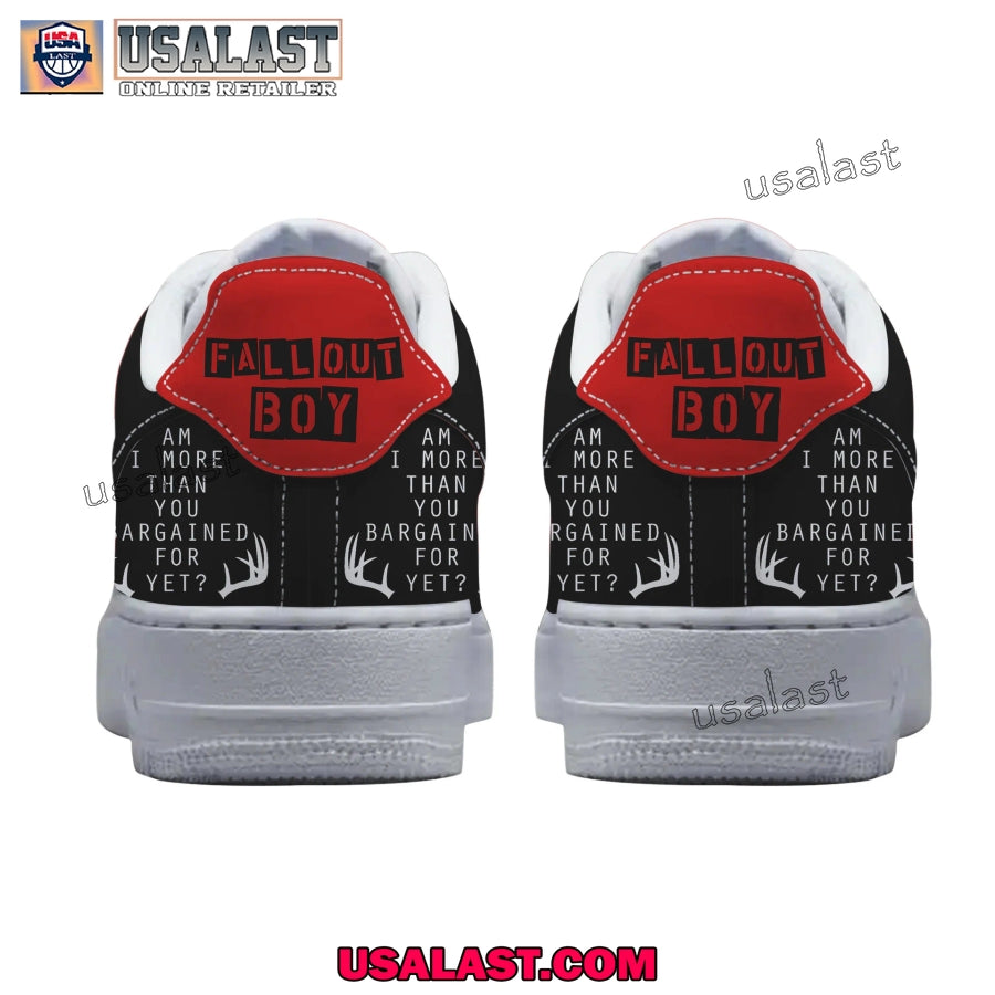Fall Out Boy Rock Band Air Force Shoes
