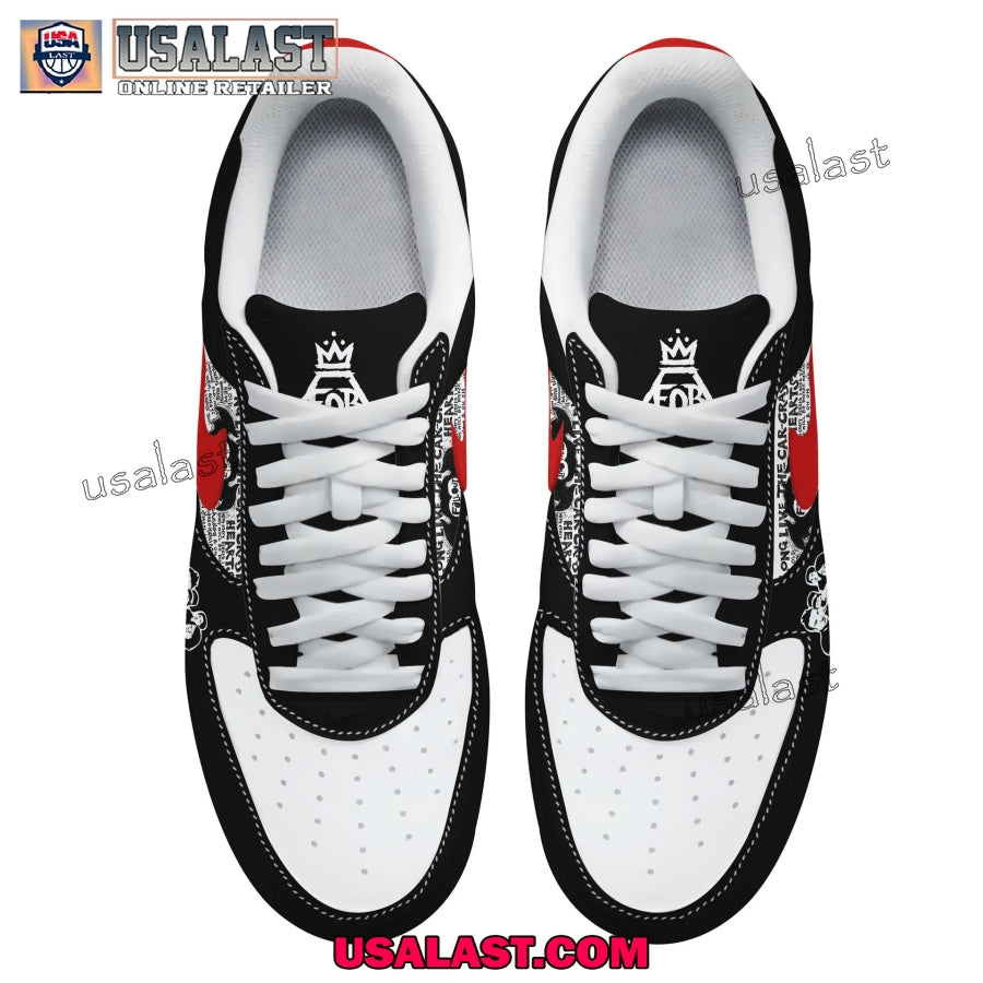 Fall Out Boy Rock Band Air Force Shoes
