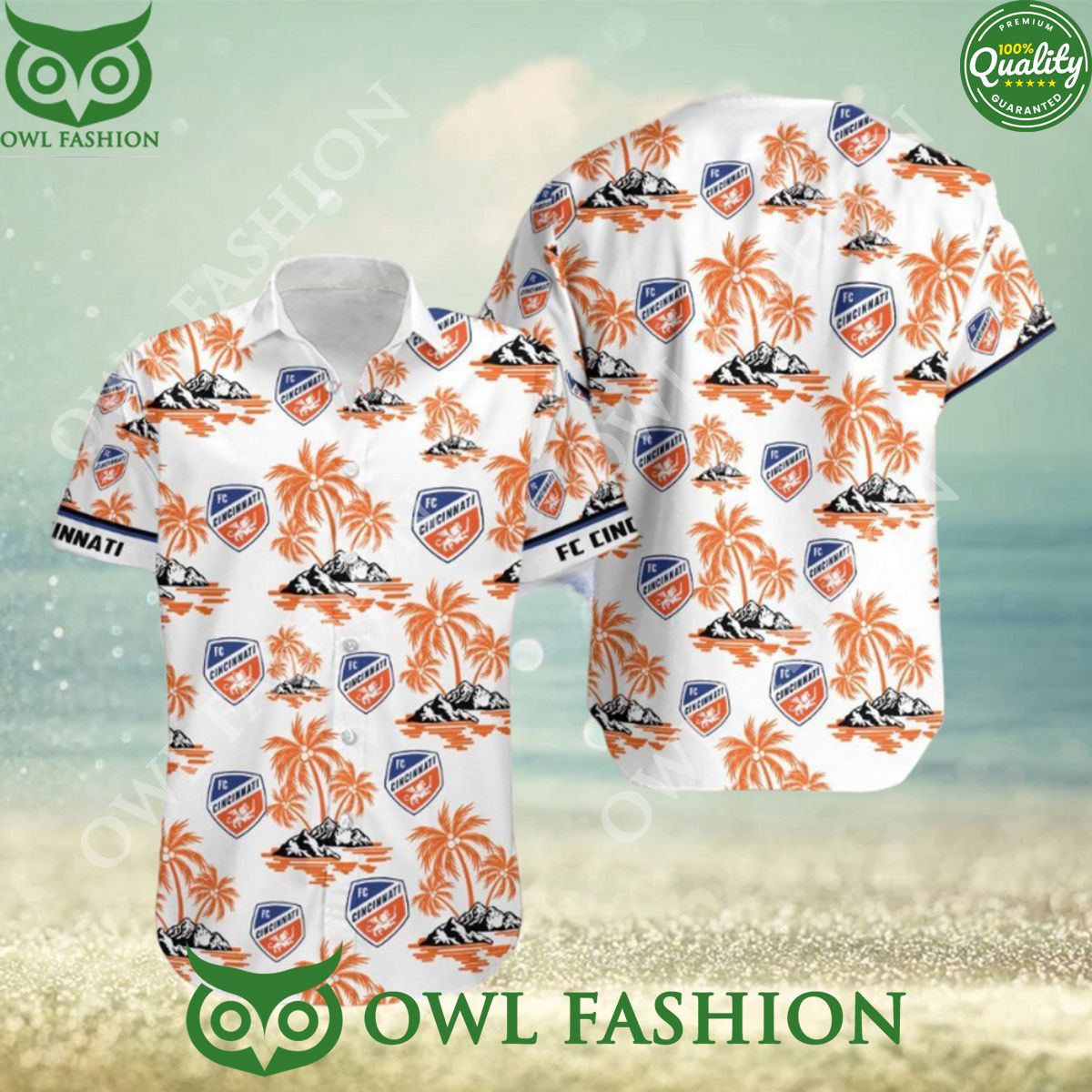 Fc Cincinnati MLS America Football Team Hawaiian Shirt