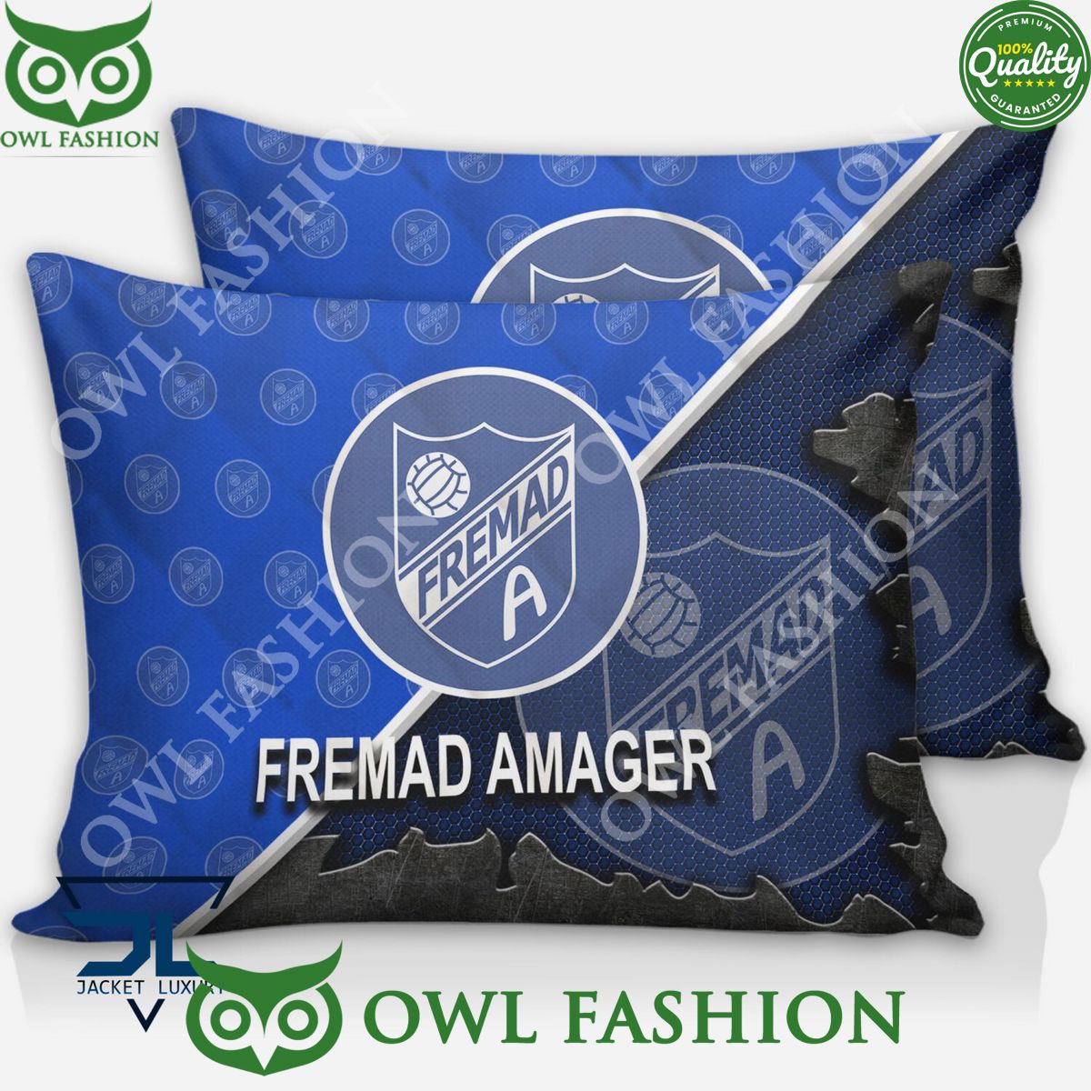 FC Fremad Amager Superliga Quilt Broken Bedding Set