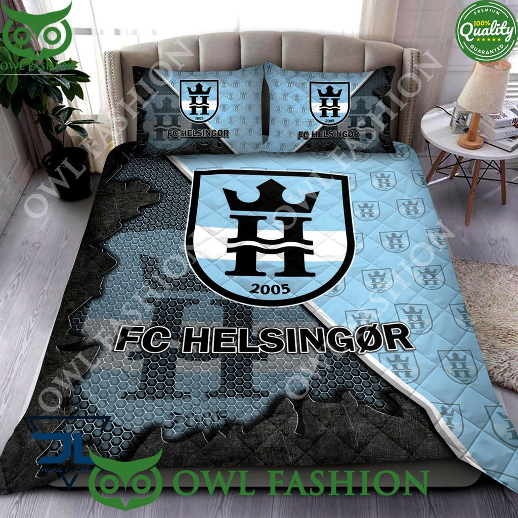 FC Helsingørs Superliga Quilt Broken Bedding Set