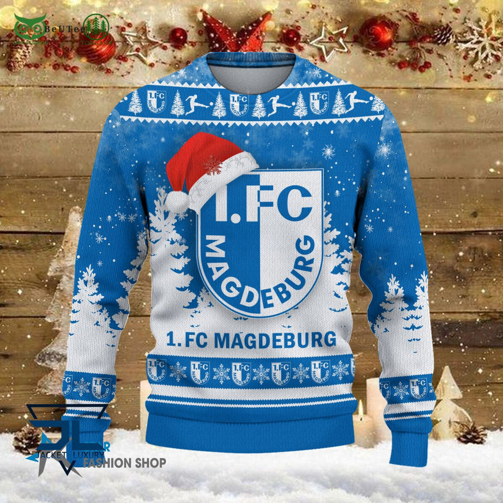 FC Magdeburg Bundesliga Germany League Ugly Sweater