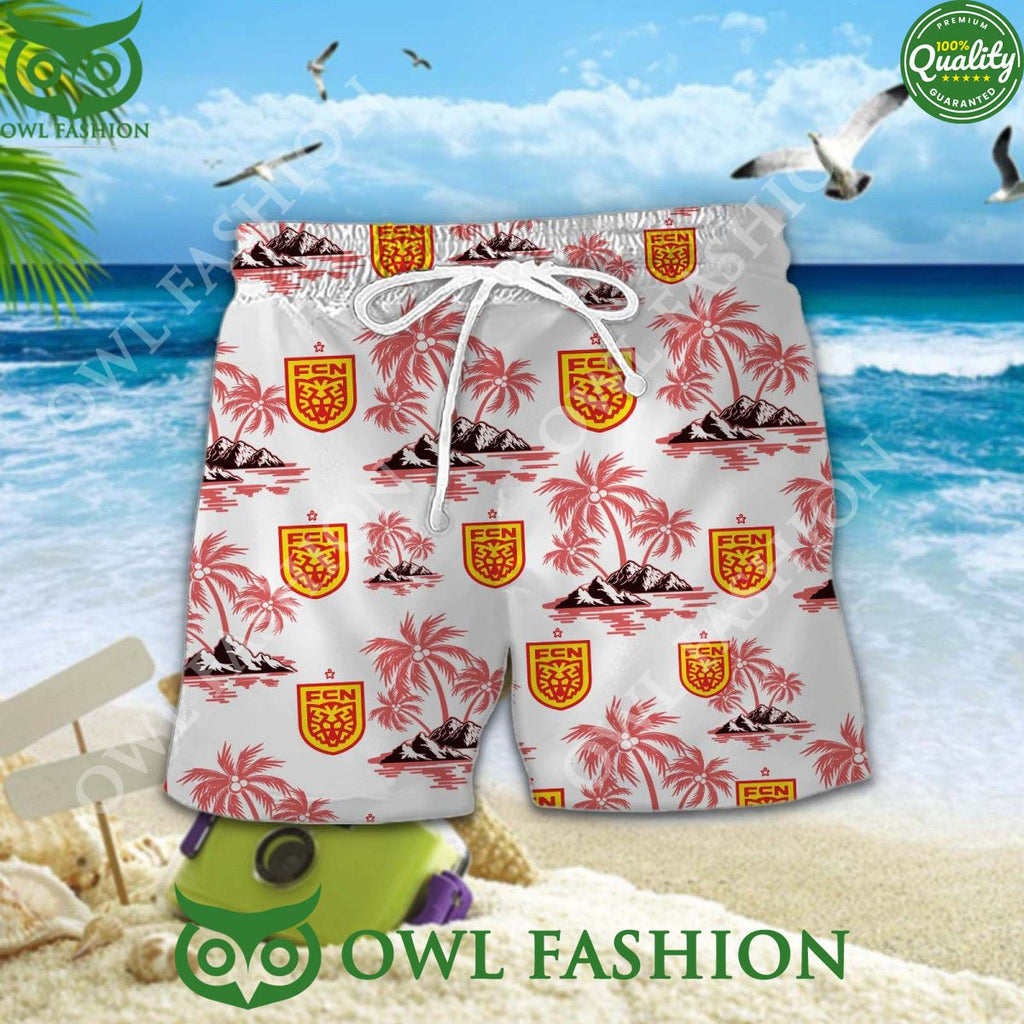 FC Nordsjælland Danish Football Coconut Island Hawaiian Shirt