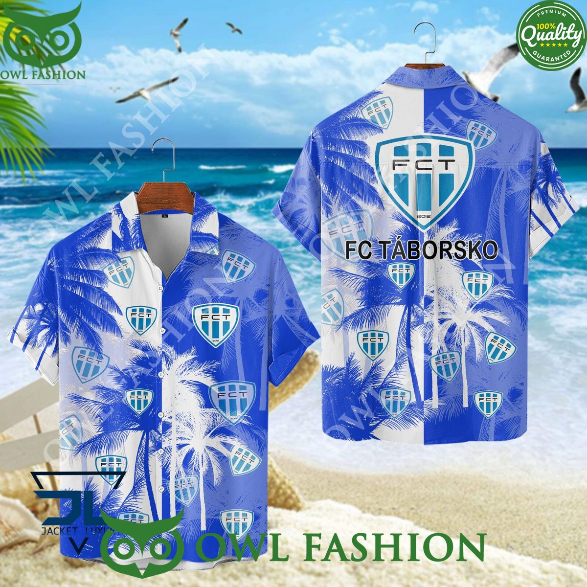 FC Silon Taborsko Czech Football Team Champion Hawaiian Shirt