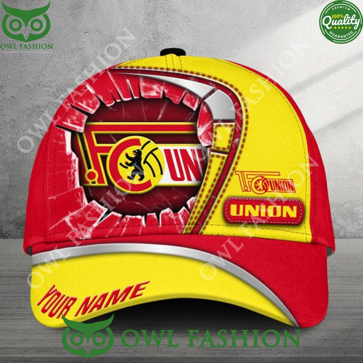 FC Union Berlin Individueller Name Neuer Stil Kappe Classic cap