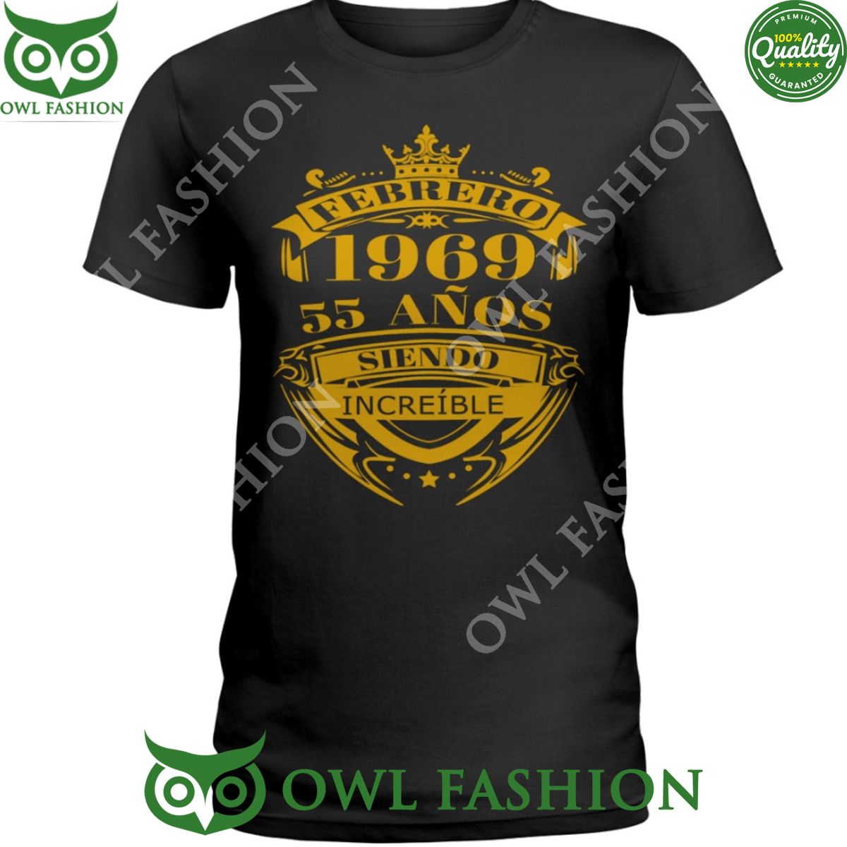Febrero 1969 55 anos siendo increible trending t shirt