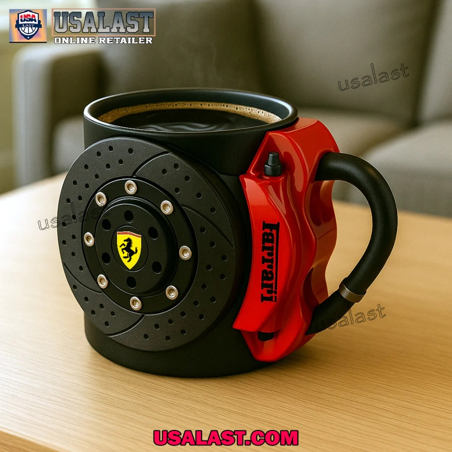 Ferrari Brake Caliper Mug