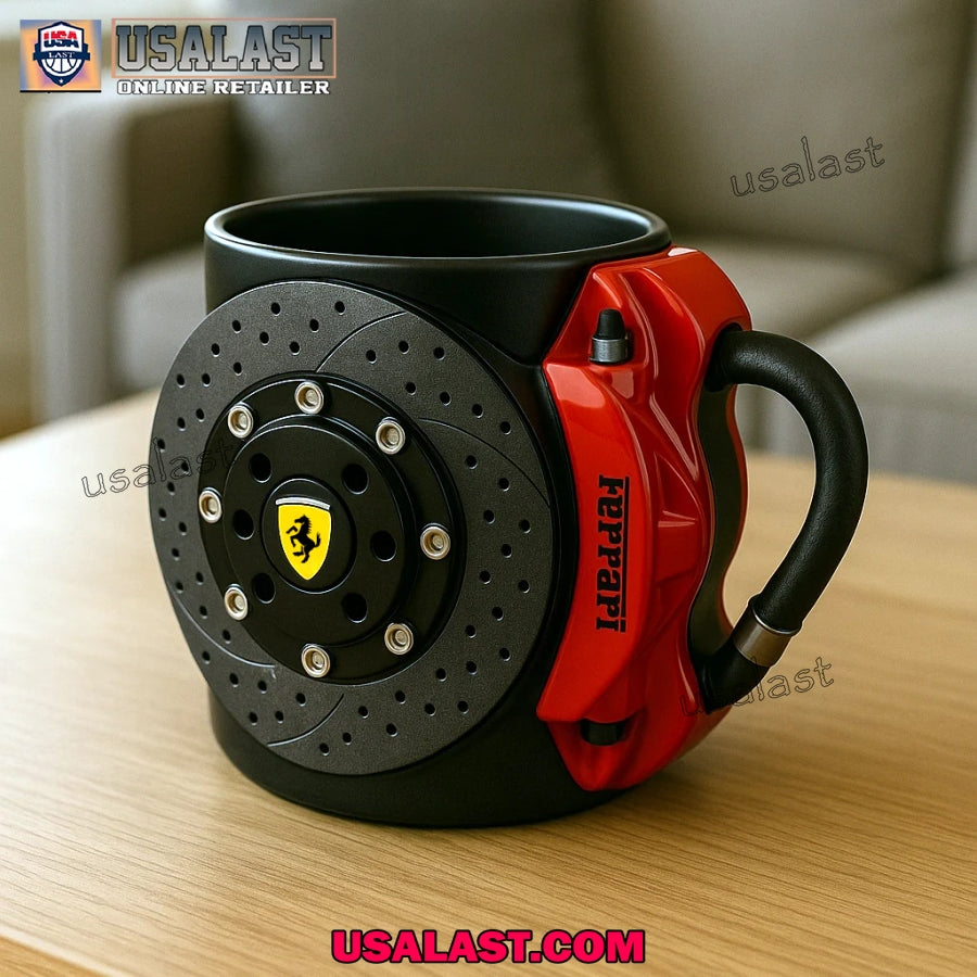 Ferrari Brake Caliper Mug