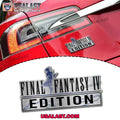 Final Fantasy IV Edition Custom 3D Car Badge Sticker