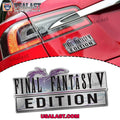 Final Fantasy V Edition Custom 3D Car Badge Sticker