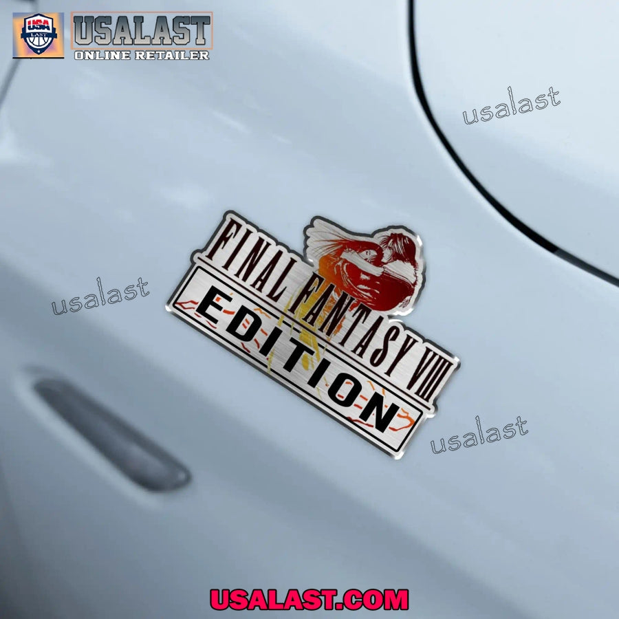 Final Fantasy VIII Edition Custom 3D Car Badge Sticker
