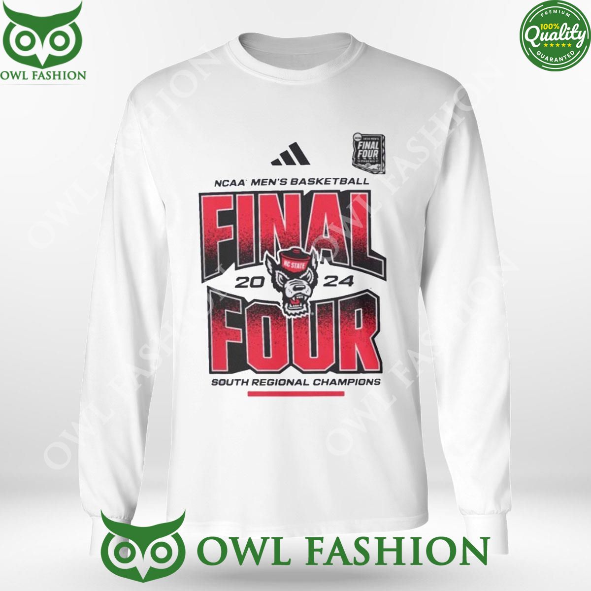 Final Four 2024 Wolfpack NCAA Men Basketball South Regional Champions t Shirt