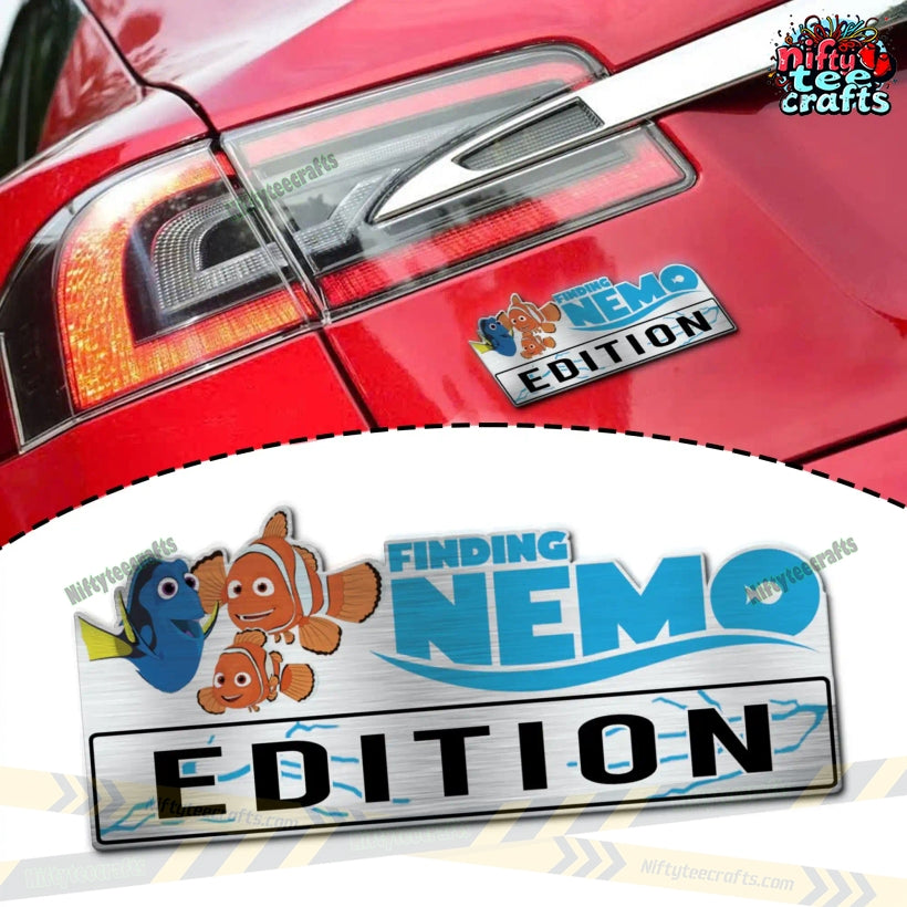 Finding Nemo Edition Custom 3D Car Badge Sticker