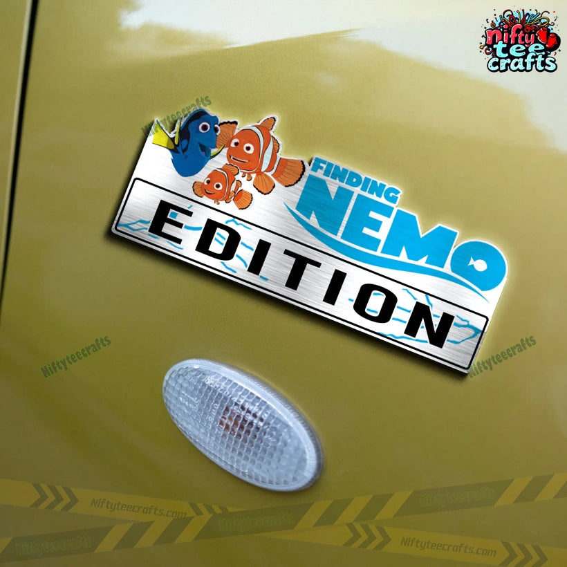 Finding Nemo Edition Custom 3D Car Badge Sticker