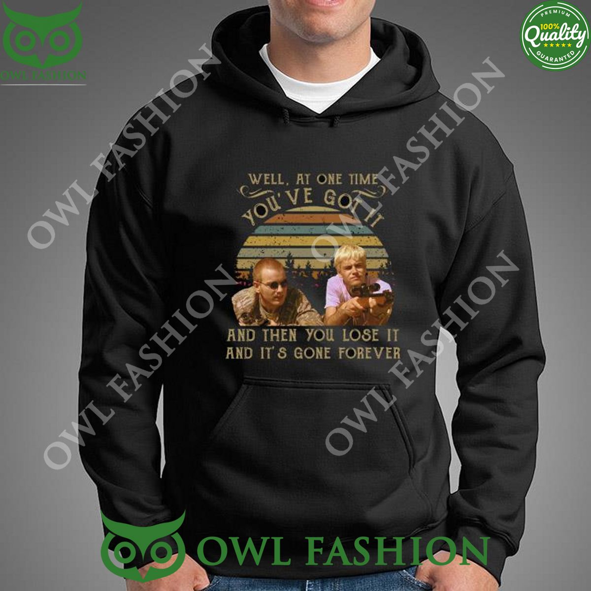 Fix Sick Boy Trainspotting at one time you got it lose it gove forever vintage movie t-shirt