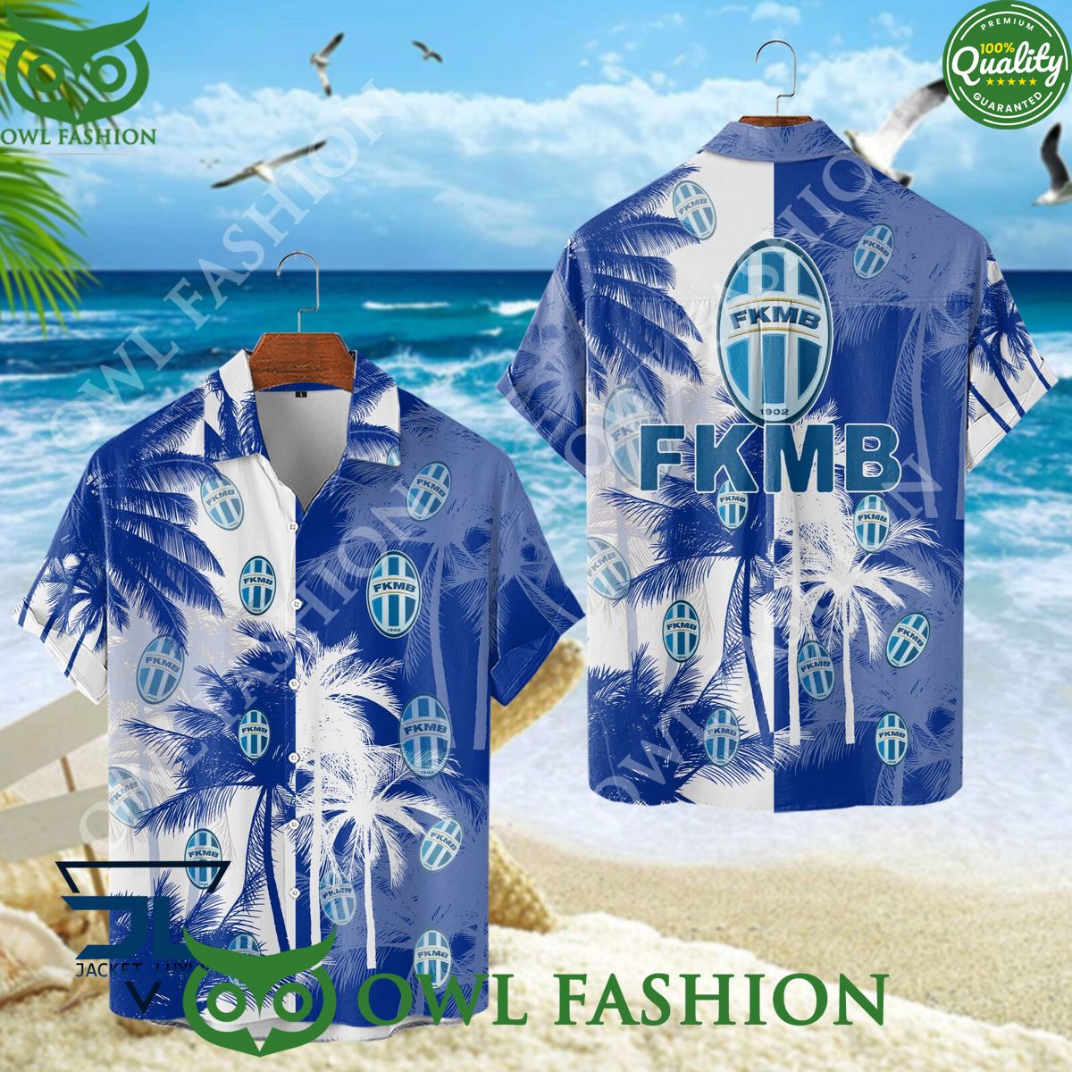 FK Mlada Boleslav Czech Professional Football Coconut Hawaiian Shirt