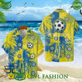 FK Varnsdorf Coconut Czech professional football hawaiian shirt
