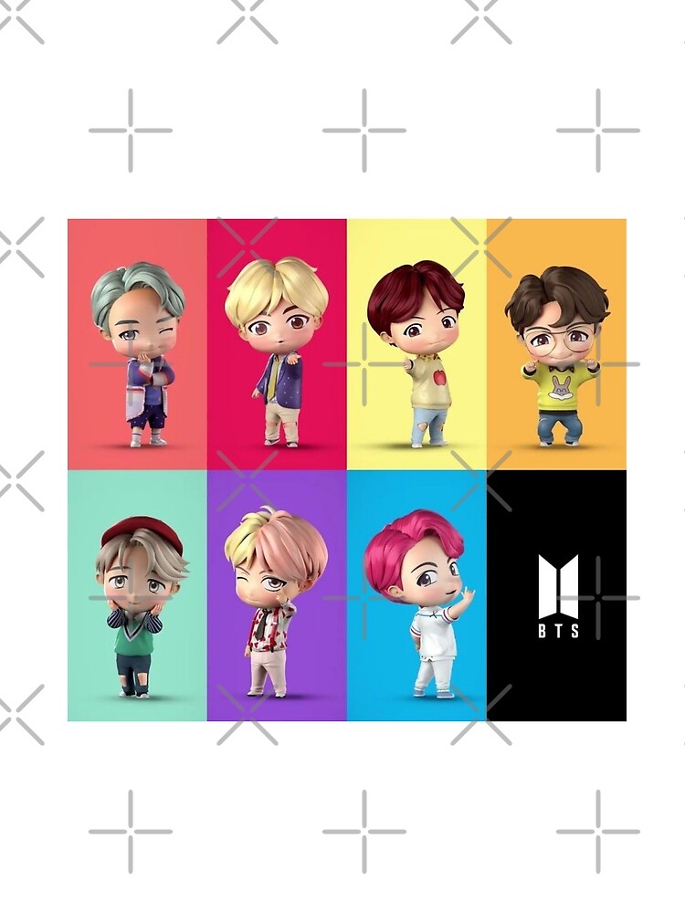 Chibi Bangtan Boys by Color Toonix