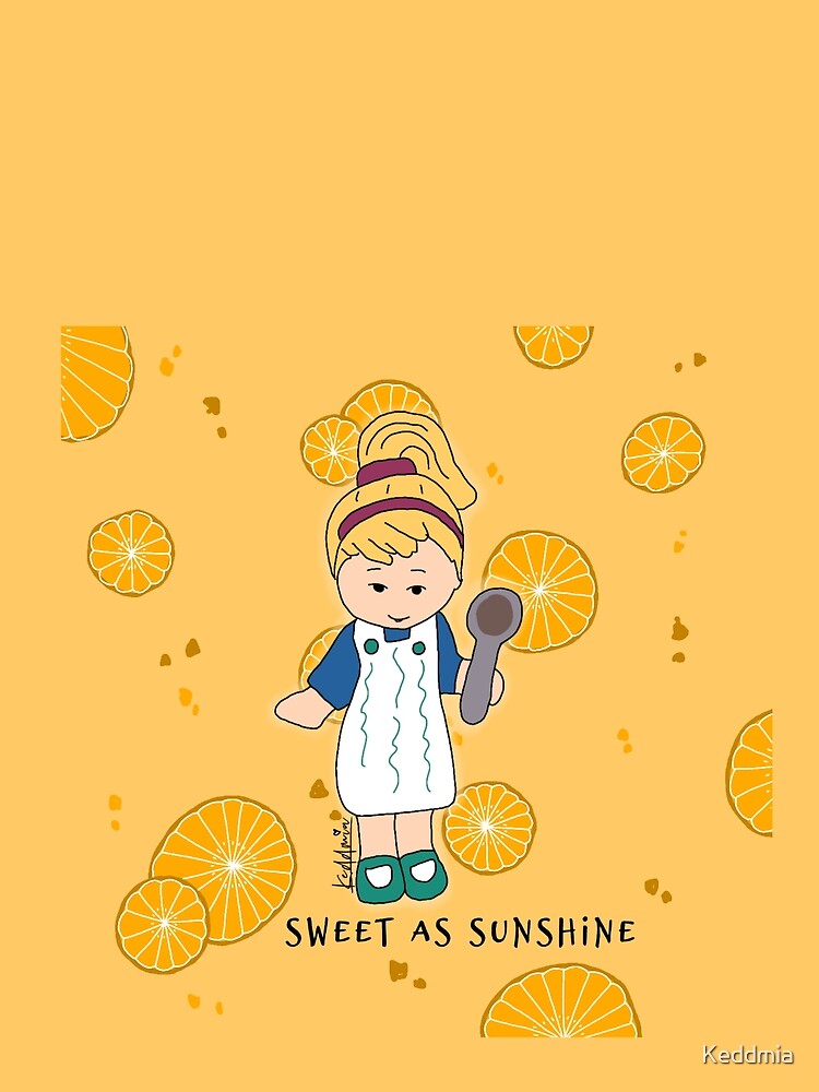Sweet as sunshine Polly  by Olga Schembri by Keddmia