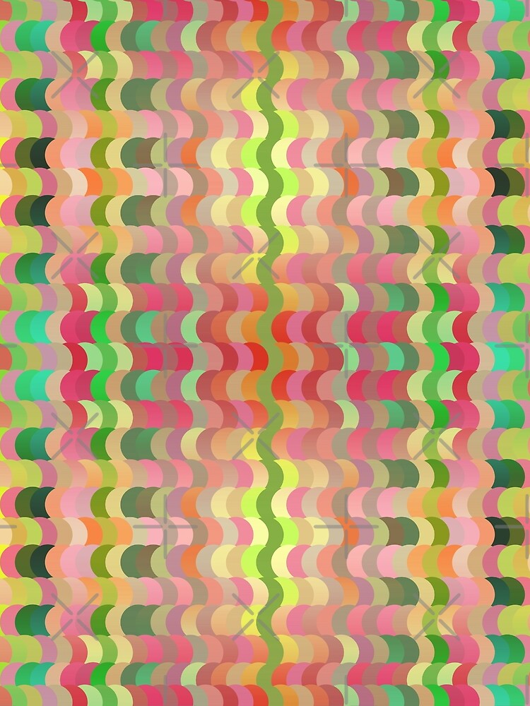 Retro Ripple - Colorful Wavy 70s Pattern & Groovy Abstract Flow by K Design Store