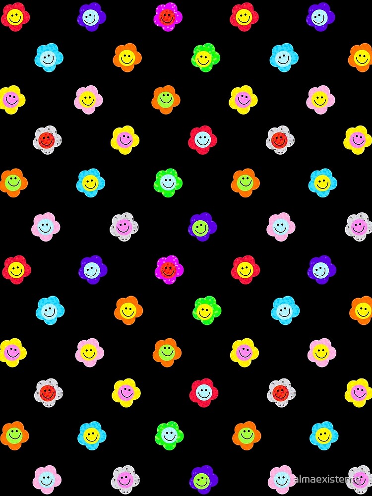 90s flower stickers by almaexistente