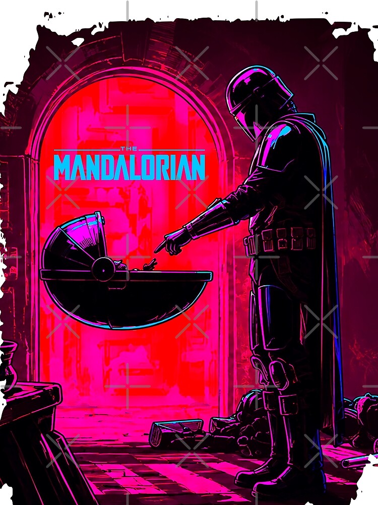 Mando meets Grogu by Ligerheart designs