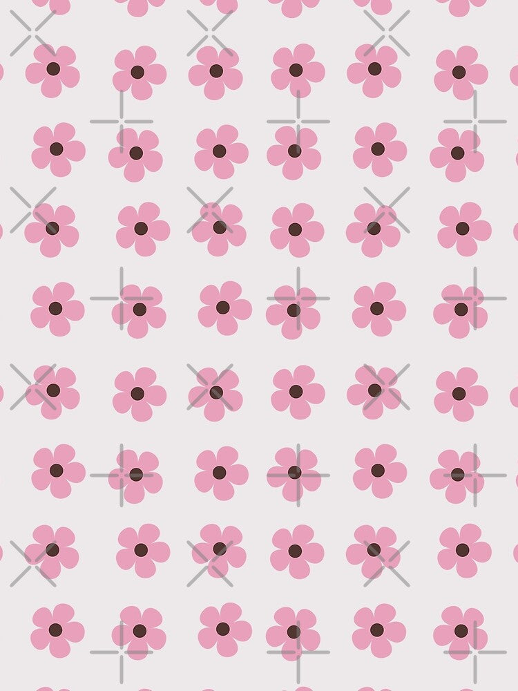 Pink Groovy Flowers by koovox
