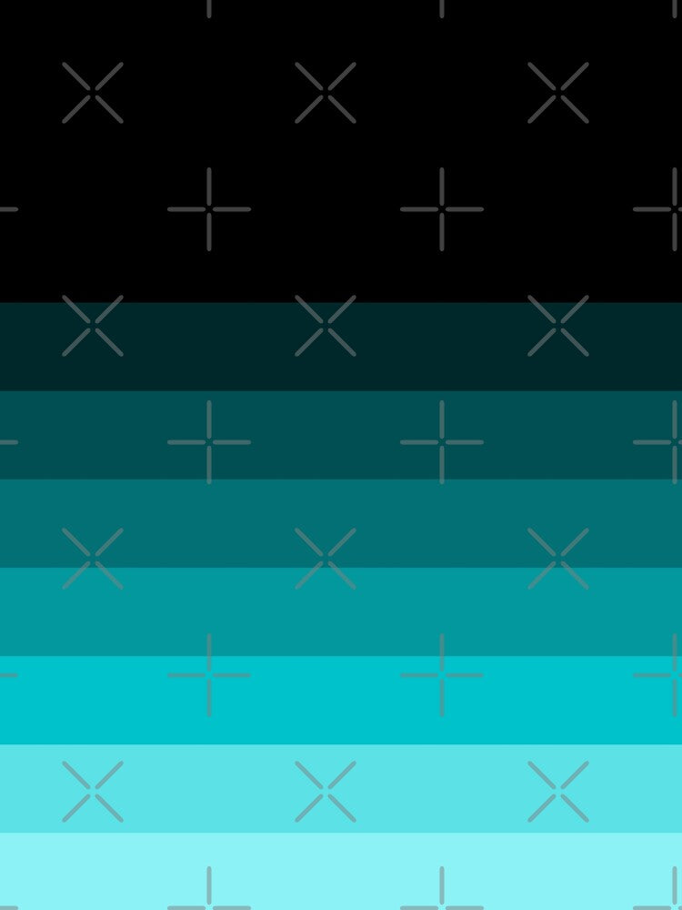 Aqua Stripe Pattern by Coralgb
