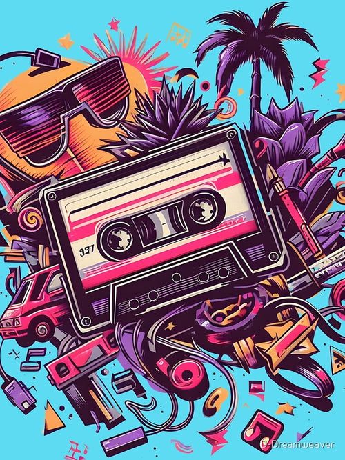 90's Retro Vibe by D-Dreamweaver