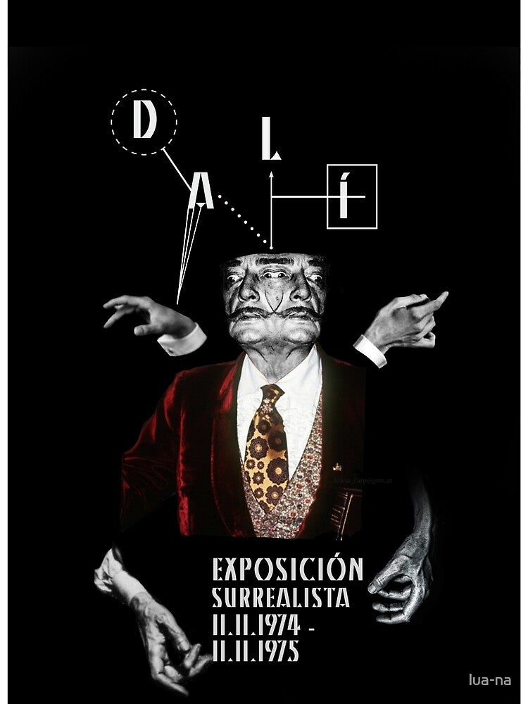 Salvador Dali Surreal Potrait by lua-na