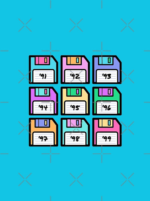 90s Aesthetic Floppy Disk by 90sAlien