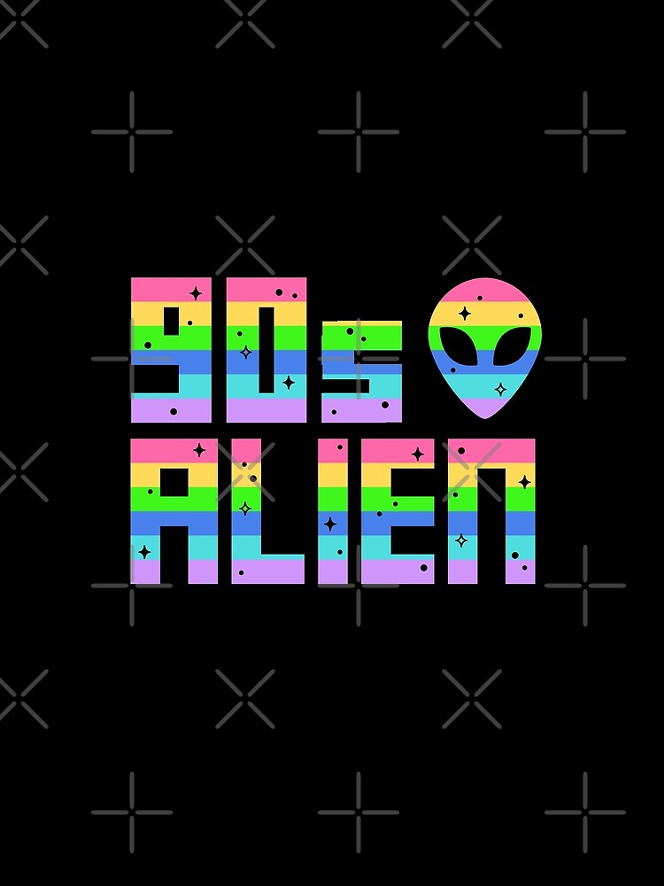 90s Alien - Rainbow Pixel Tech by 90sAlien