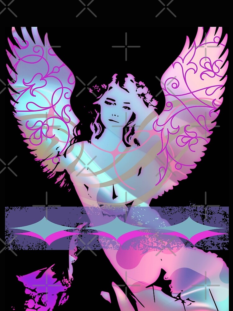 Pastel Goth Girlfriend's Guardian Angel by Tyler Livermore