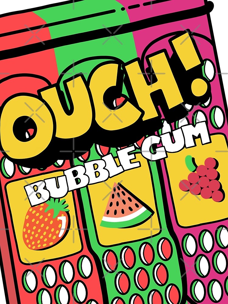 90s Nostalgia Ouch! Bubblegum by OGPandaBrand