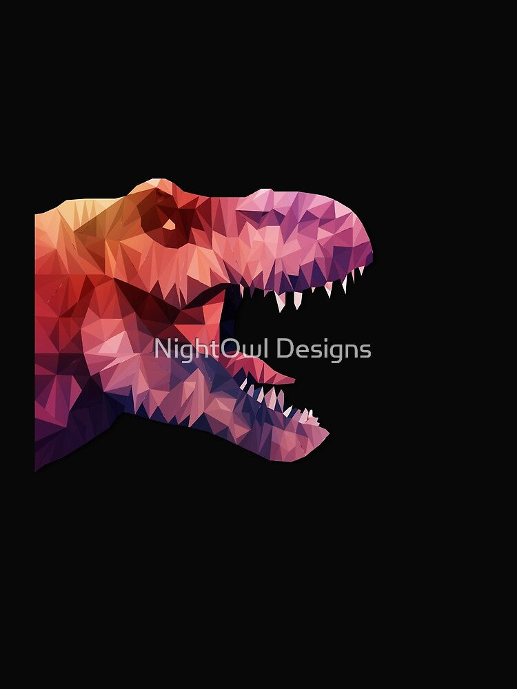 Poly Style T-Rex by NightOwl Designs