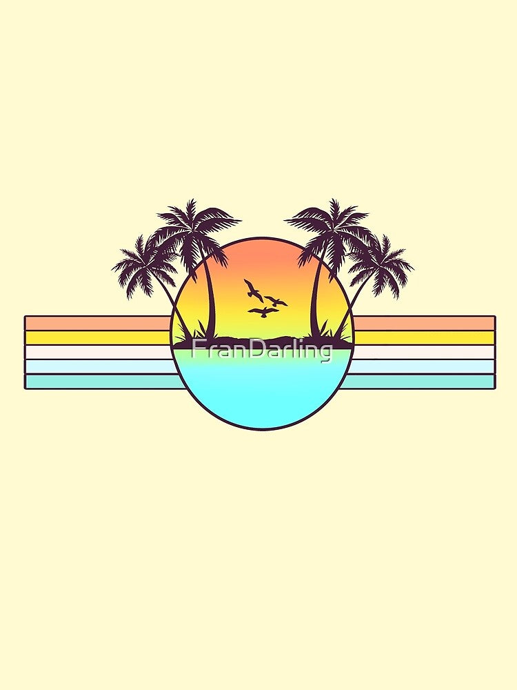 80s Sunset by FranDarling