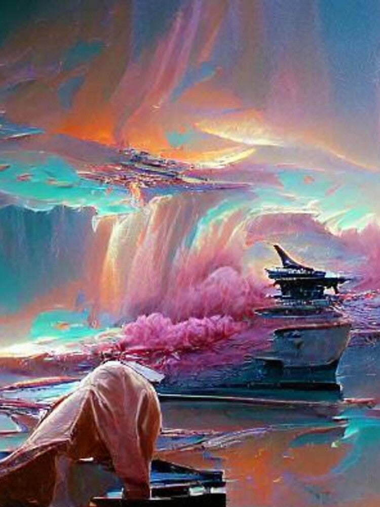 painting aesthetic by kharamoot