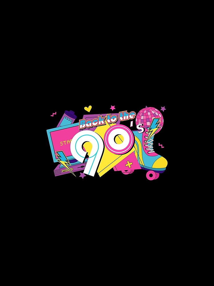 Back To The 90S Theme Colorful 90S Era by intentioncorre