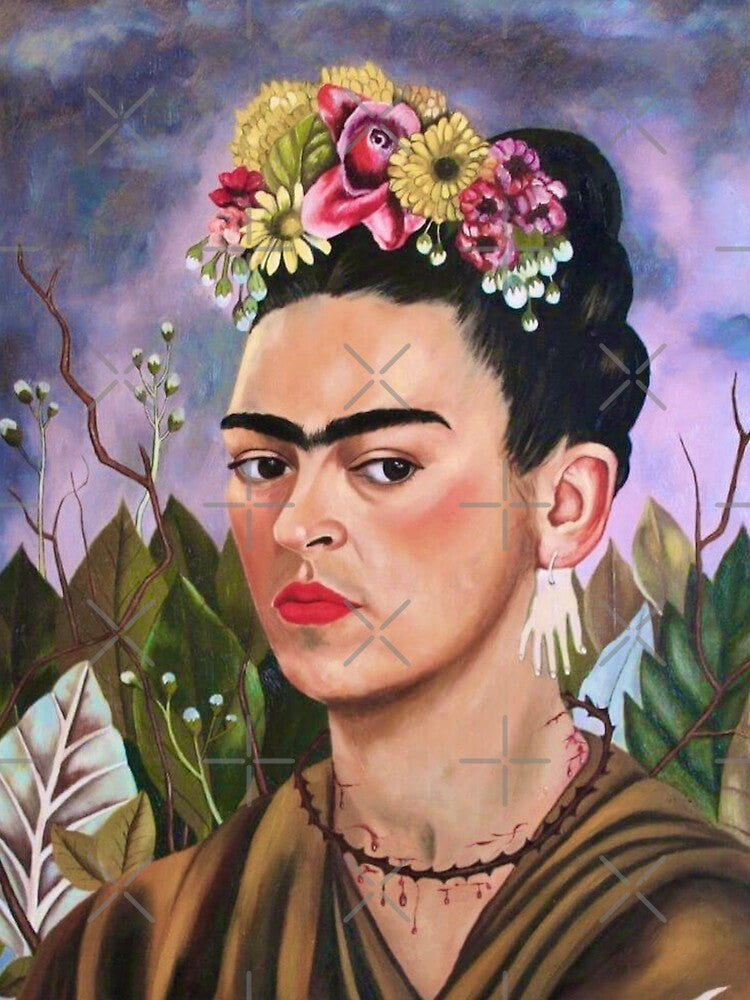 Self Portrait Dedicated to Dr Eloesser by Frida Kahlo by FridaBubble