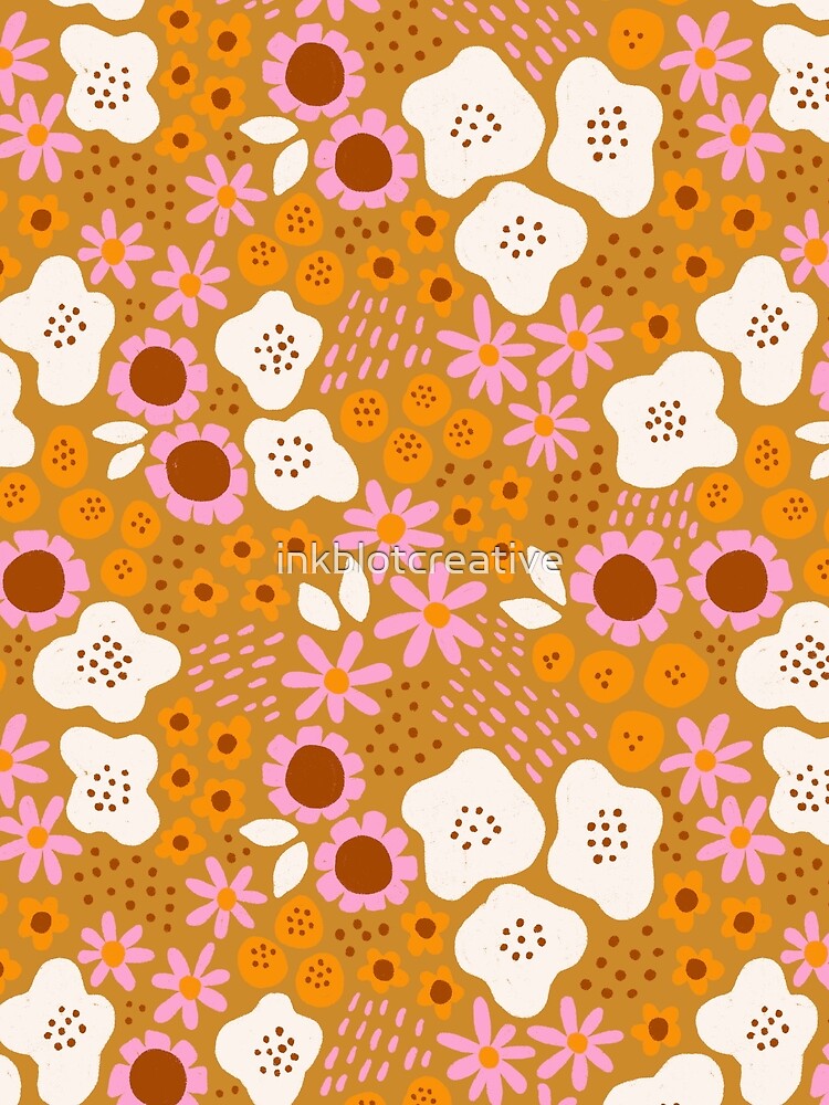 Laverne (gold) (groovy love collection) by inkblotcreative