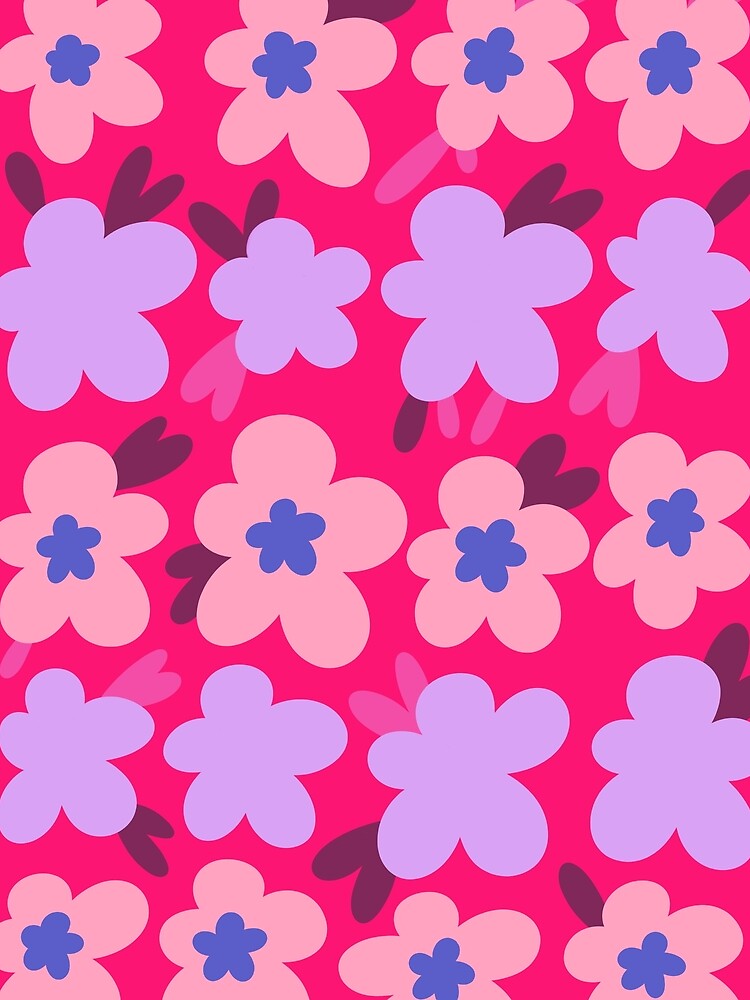 Stay Groovy Retro Flowers 3 by PDMT