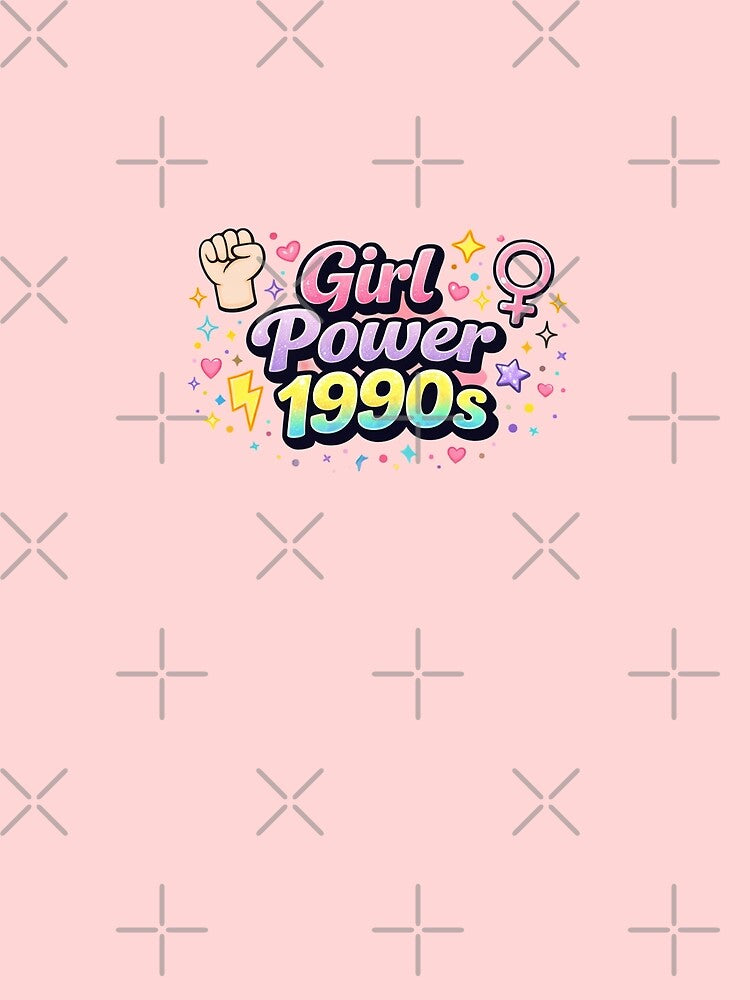 Girl Power 1990s Shirt – Retro Feminist Nostalgia Tee | Vintage 90s Girl Energy by MEMORY-LN-Tees