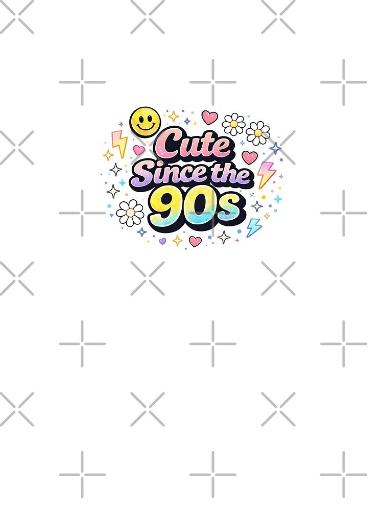 Cute Since the 90s Shirt – Retro Vintage Girl Tee | Fun 90s Nostalgia Aesthetic by MEMORY-LN-Tees