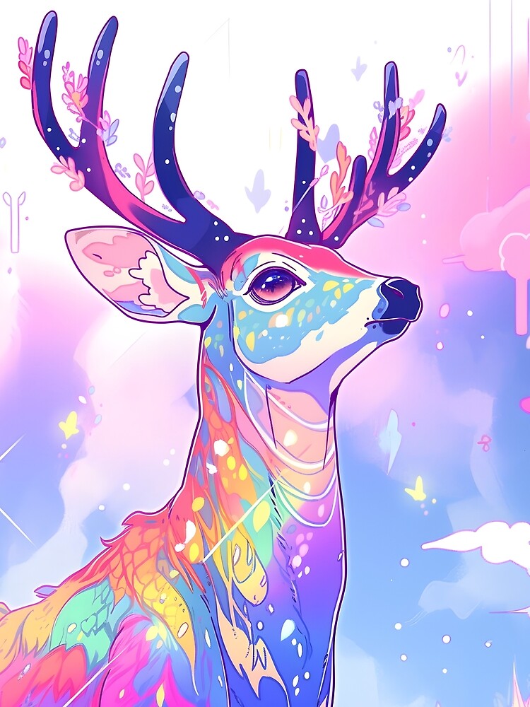 Y2K Aesthetic - Dazzling Doe Dreams by Cosmic-Canvases