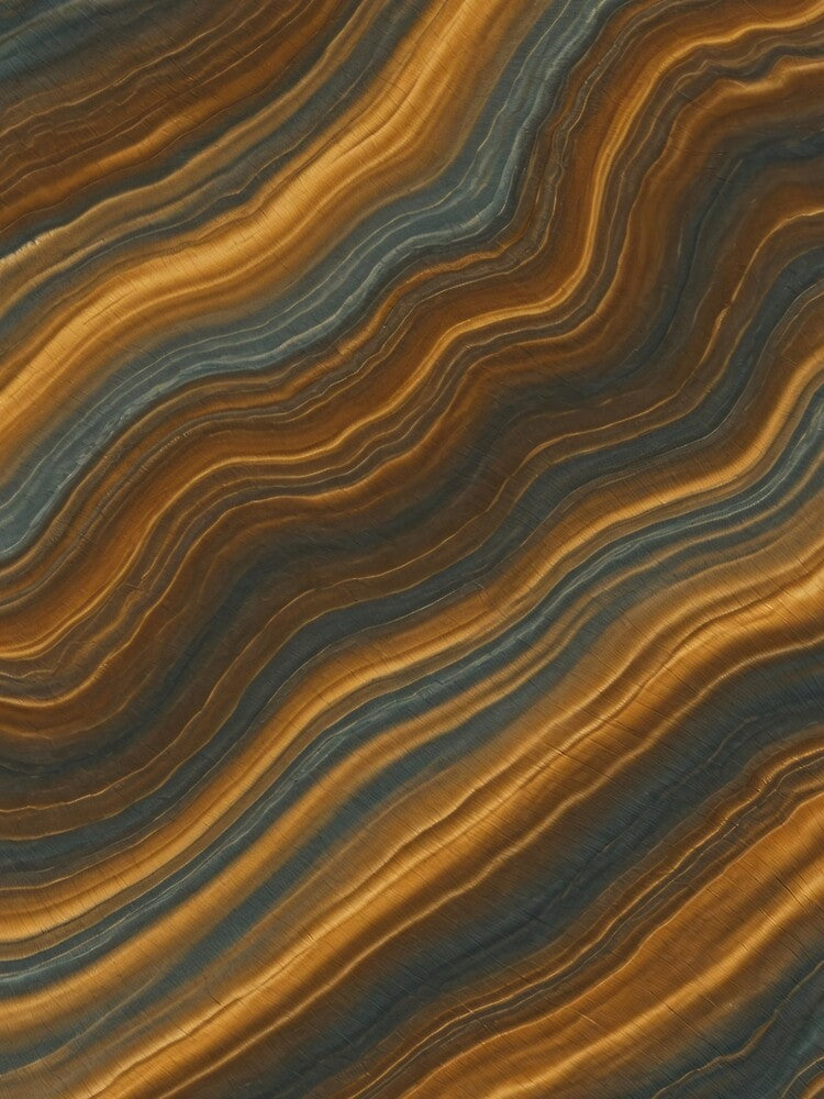 Golden Tiger Eye Flowing Band Texture by SurfaceCraft Studio
