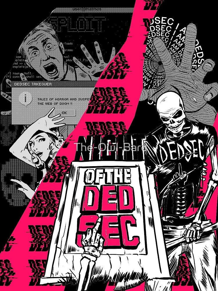 Dedsec Shirt Design 2 by The-Owl-Bard